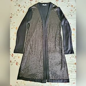 Calvin Klein Sequins Sweater Duster